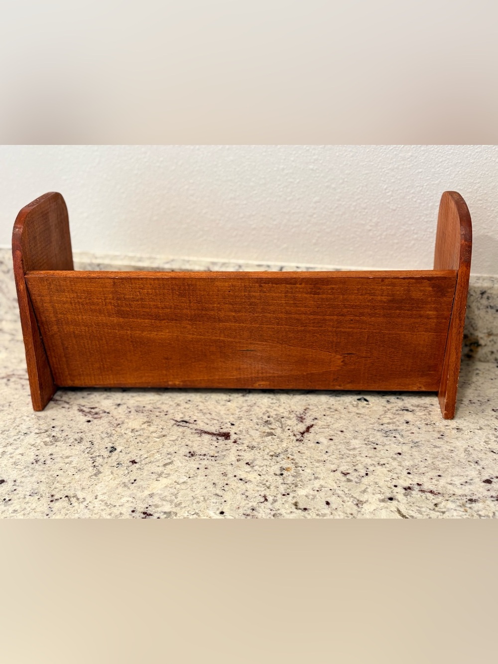 Solid Wood Book Display Shelf / Wall Shelf – Rustic Traditional - Picture 6 of 9